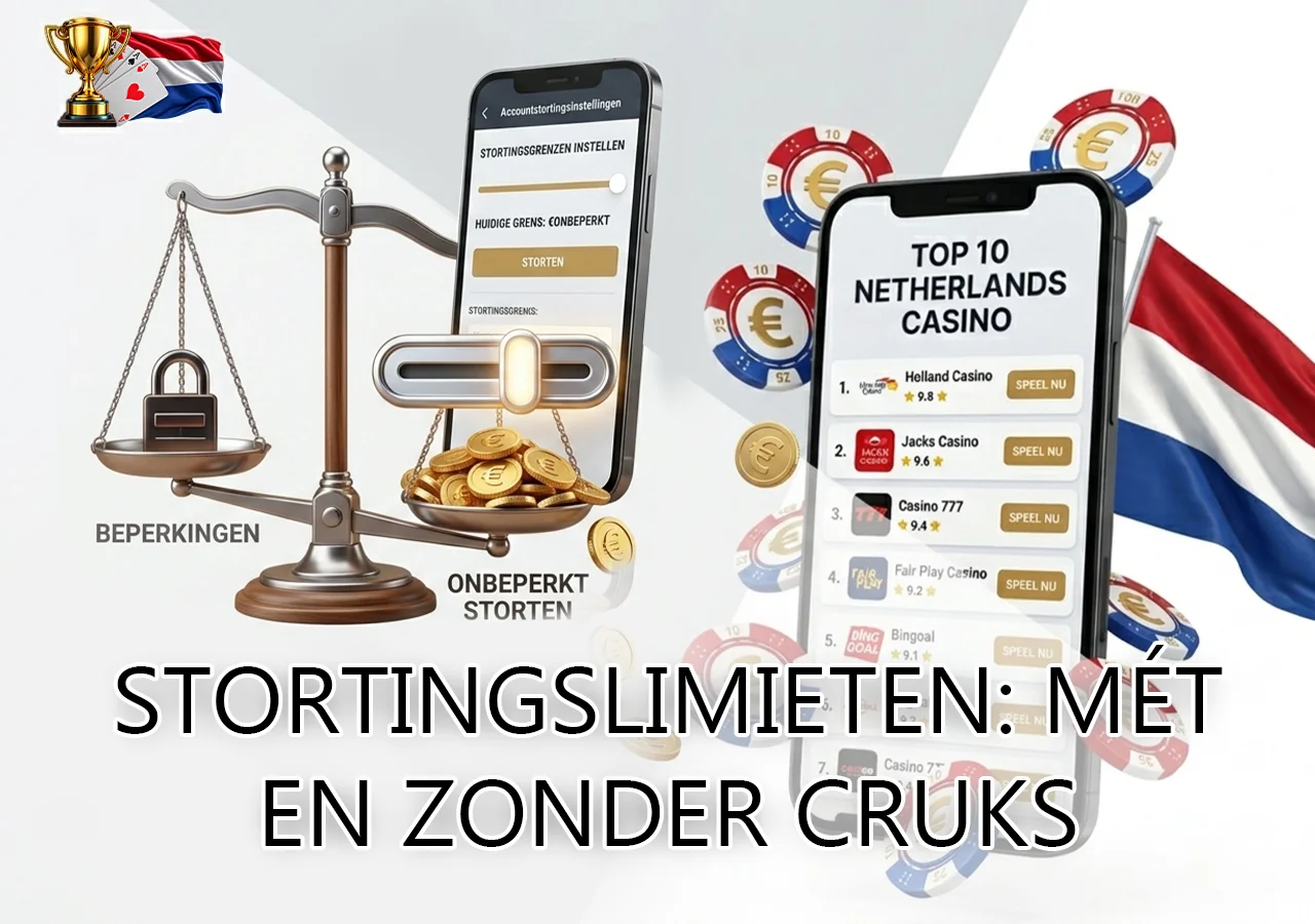 Vergelijking van flexibele limieten en speelvrijheid op internationale platforms